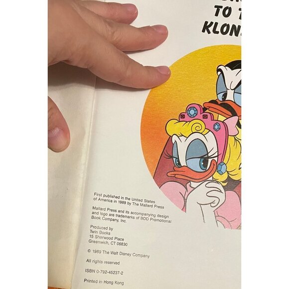 **5 for $25 ** Vintage 1989 Ducktales Back to the Klondike and Superdoo! - Picture 6 of 6